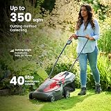 Mountfield Electress 38 Li Kit Battery Lawn mower 38cm 2x20V 4Ah view 3