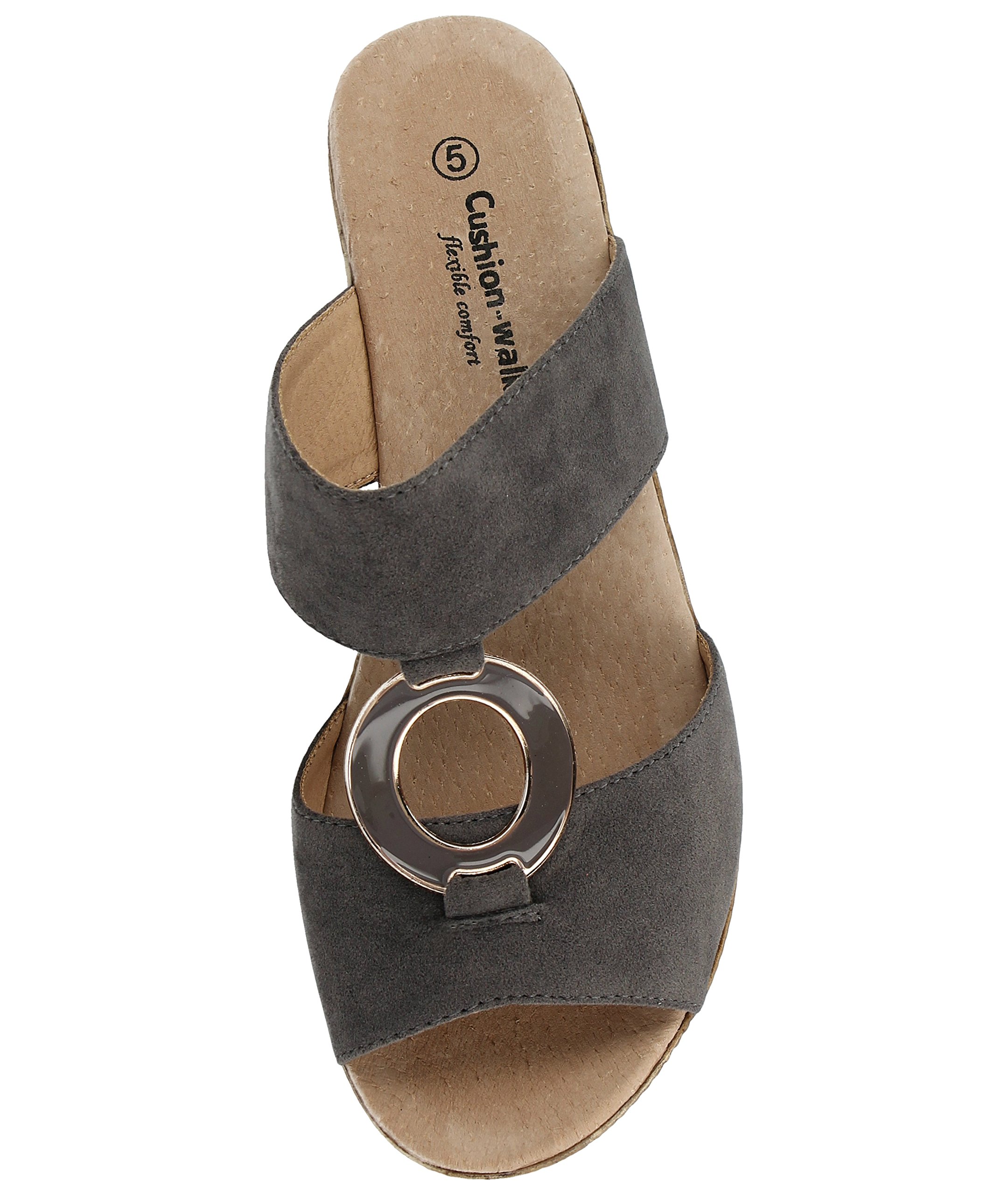 cushion walk flexible comfort ladies shoes