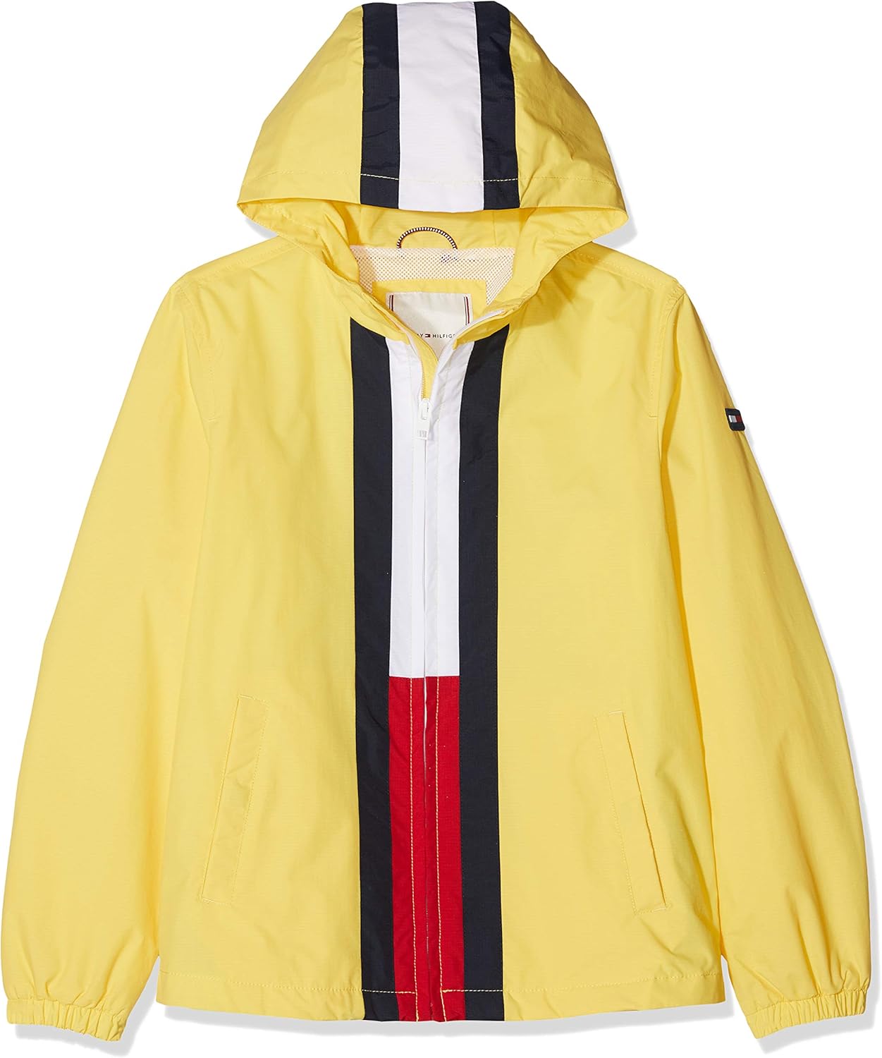 tommy hilfiger yellow coat