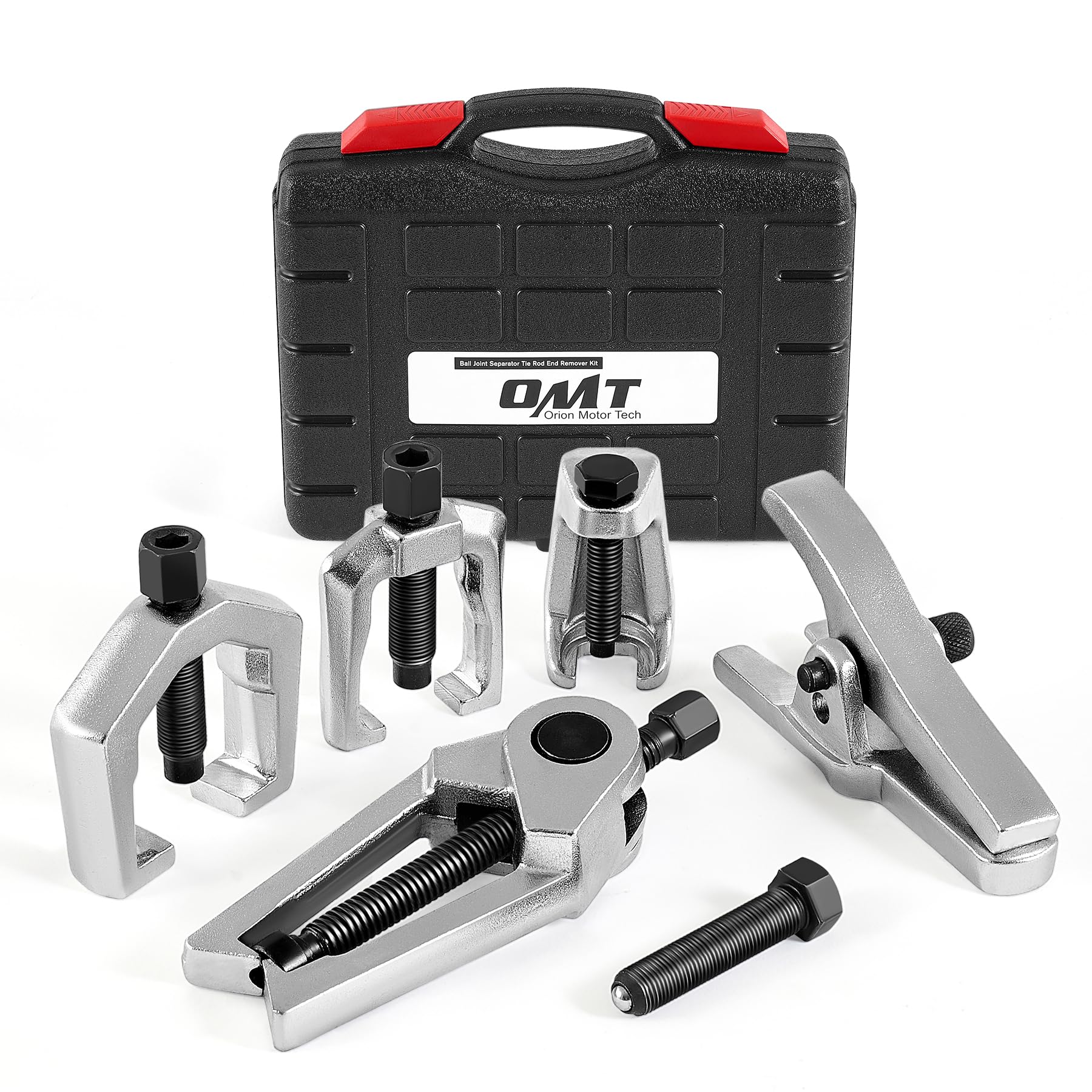 Photo 1 of Orion Motor Tech 5-in-1 Ball Joint Separator, Pitman Arm Puller, Tie Rod End Tool Set for Front End Service, Splitter Removal Kit (BS06)
