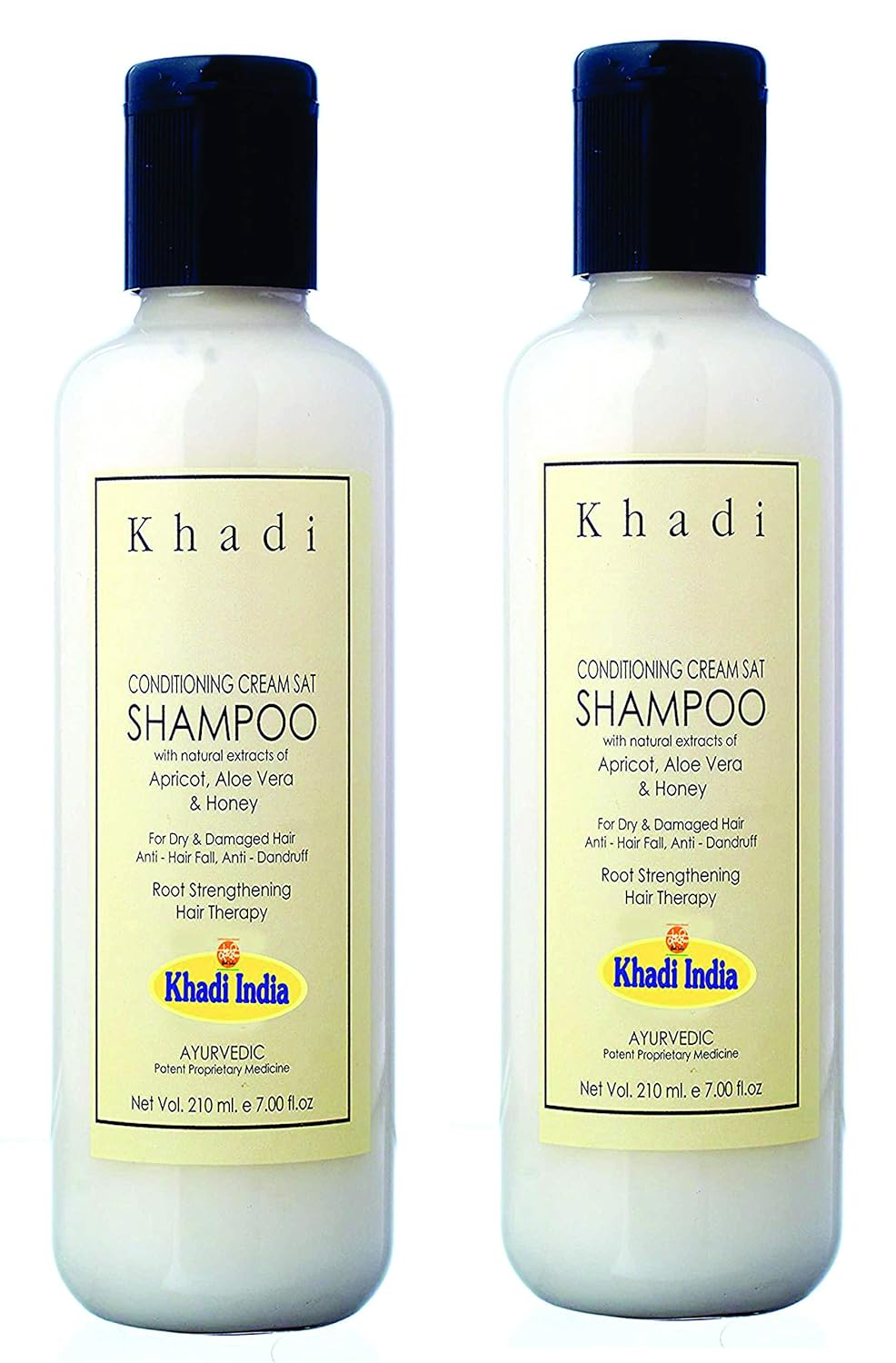 Khadi Mauri Conditioning Cream Shampoo Pack Of 2 Ayurvedic