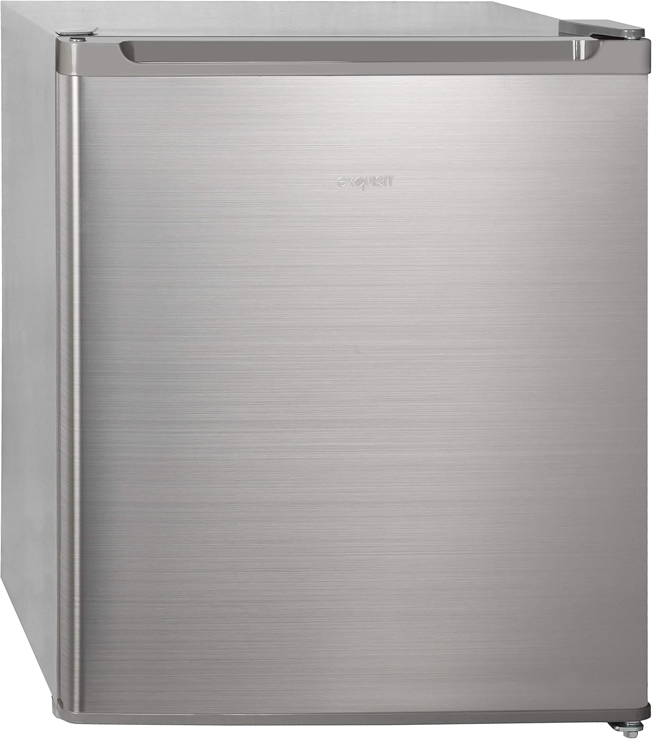 Exquisit GB 05-4 A++ Inox Look Mini-Gefrierschrank / A++ / 51.0 cm / 34 Gefrierteil