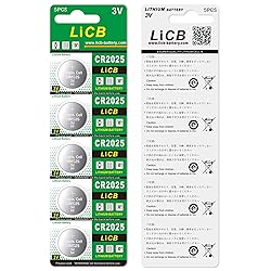 LiCB CR2025 Battery,CR2025 Lithium Batteries,3 Volt