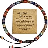 danytes Inspirational Bracelet for Women - Handmade Natural Stone Beaded Wrap Bracelet, Positive Energy Jewelry Gift for Her