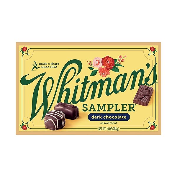 WHITMAN’S SAMPLER MOTHER’S DAY GIFT BOX, DARK CHOCOLATE...