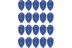 Discount TENS - HiDow Compatible Replacement TENS Electrodes - Premium Quality Large Electrode Pads for Hi-Dow TENS Units - 10 Pair of Snap TENS Unit Electrodes (20 TENS Unit Pads)