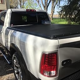 Amazon Com Lund 90064 Genesis Snap Truck Bed Tonneau Cover For 2002 2018 Dodge Ram 1500 2003 2018 Ram 2500 3500 Fits 6 5 Bed Excludes Models W Rambox Automotive