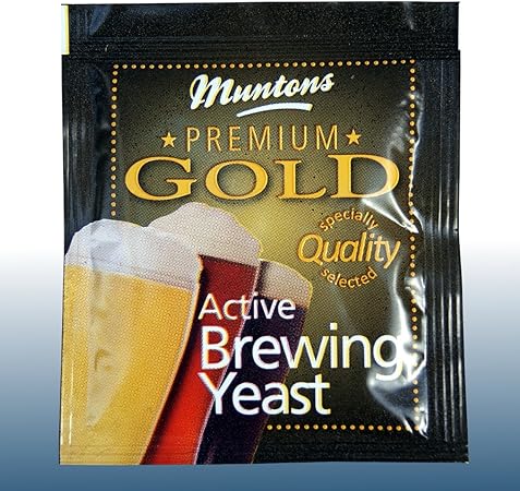 Home Brew Muntons Premium Gold Active Brewing Yeast Amazon Co