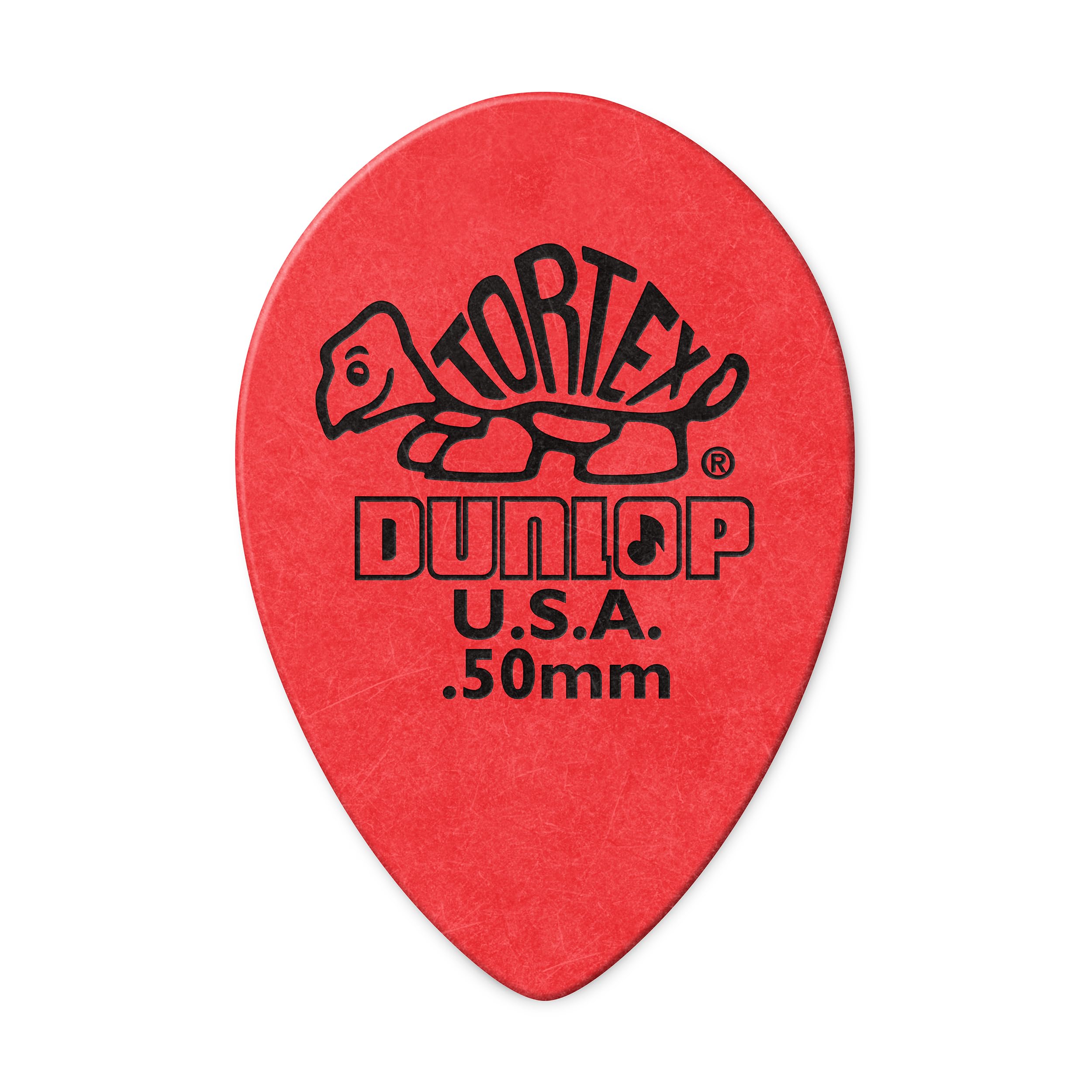Jim Dunlop 423R.50 Guitar Picks, Red