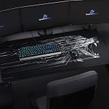 TITANWOLF Extra Large 1200x600mm Gaming Mouse Pad Black view 6
