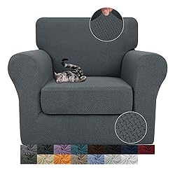 JIVINER Newest 2 Pieces Armchair Covers for Living