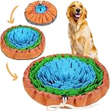 Vivifying Snuffle Mat Round Dog Feeding Toy 18in Non Slip Durable Fabric view 9