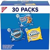 Nabisco Sweet Treats Cookie Variety Pack OREO &amp; CHIPS AHOY!, 30 Snack Packs | 2 Cookies Per Pack, Individually Wrapped