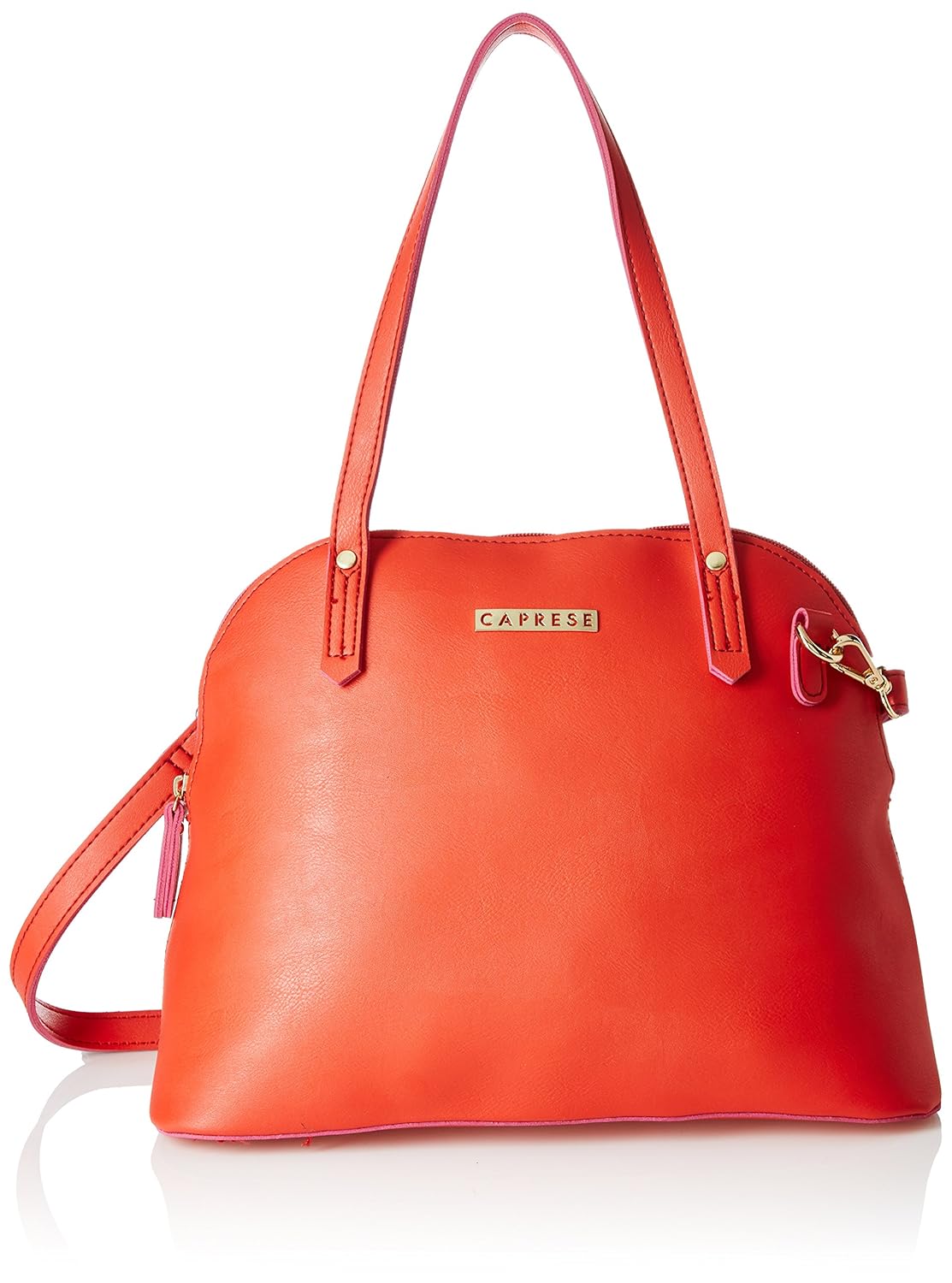 caprese pema women's satchel (coral) ()