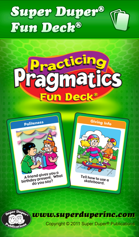 Practicing Pragmatics Fun Deck