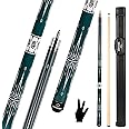 HomeSeason Pool Cue Stick 57" Billiard Cue Sticks Professional Low Deflection Pool Sticks