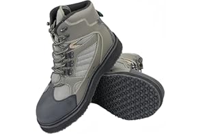 NEYGU Breathable and Quick-Drying Fishing Shoes, Wading Boots with Rubber Sole for Fishing,Hiking and Hunting Used for Neopre