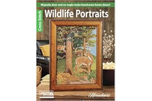 Leisure Arts Cross Stitch Wildlife Portraits Cross Stitch Book, Patterns, Books, Pattern Book, Design Books, Design Books