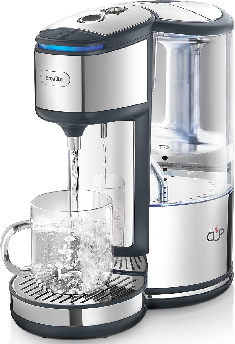 Breville HotCup Hot Water Dispenser 1.8L 3kW Fast Boil Brita Filter VKJ367