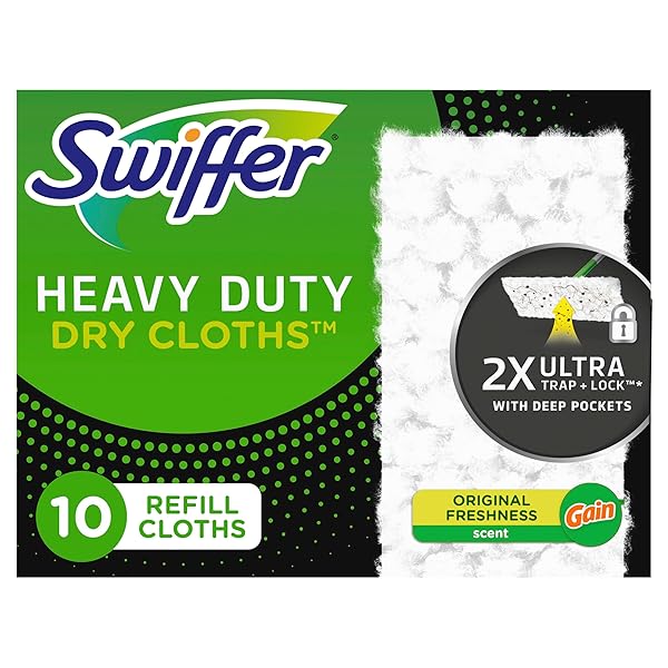 SWIFFER SWEEP + MOP, DRY PADS REFILL, FLOOR...