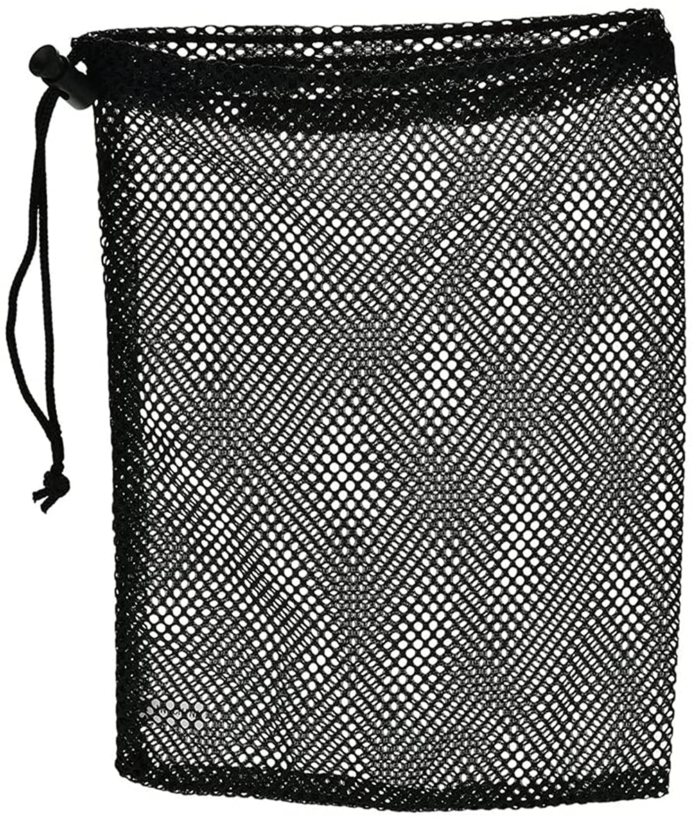 xinye Mesh Bags Drawstring 2Pcs – Strong, Lightweight, Breathable Mesh Bag with Quick-Dry and Tear-Resistant Design – Easy to Tighten and Adjust for Travel, Sports, Swimming, and Ball Storage