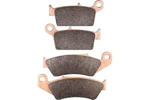 SOLLON Front and Rear Brake Pads for Suzuki DRZ400 DR-Z 400 2000-2009, DRZ400SM 2005-2009, RM125 RM250 for Honda XR650L 1993-2016, XR650R 2000-2007, for Kawasaki KX125, for Yamaha YZ250