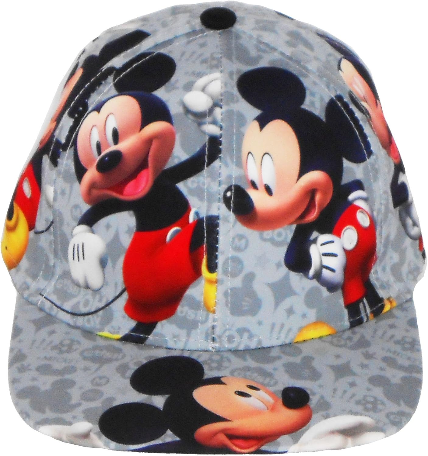 Disney Mickey Mouse Boys Baseball Cap with Mickey Images: Clothing