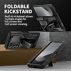 TONGATE for Z Fold 6 Case, [with Glass Screen