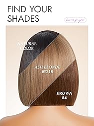LUVME HAIR Ash Blonde Short Bob Wig - Human