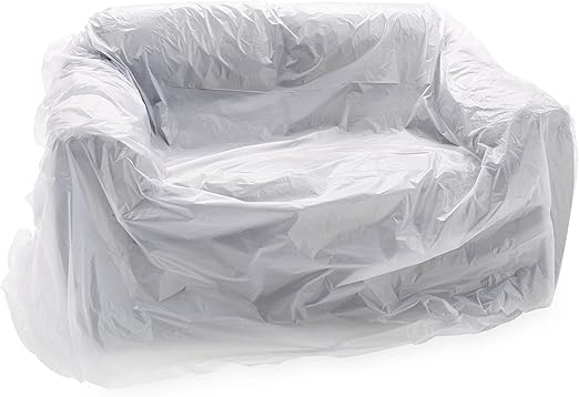 Amazon Com Haggiy Couch Cover For Storage Plastic Furniture