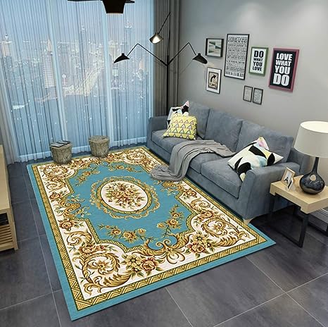 Amazon ペルシャ柄 カーペット インテリア 絨毯 カラフル 西海岸風 耐摩耗性 ウォッシャブル ワンルーム リビング 一人暮らし マット カーペット ラグ カラー ラグマット おしゃれ 高級感 ヴィンテージ 豪華 折り畳み可能 160 230cm モダン 玄関マット オンライン通販