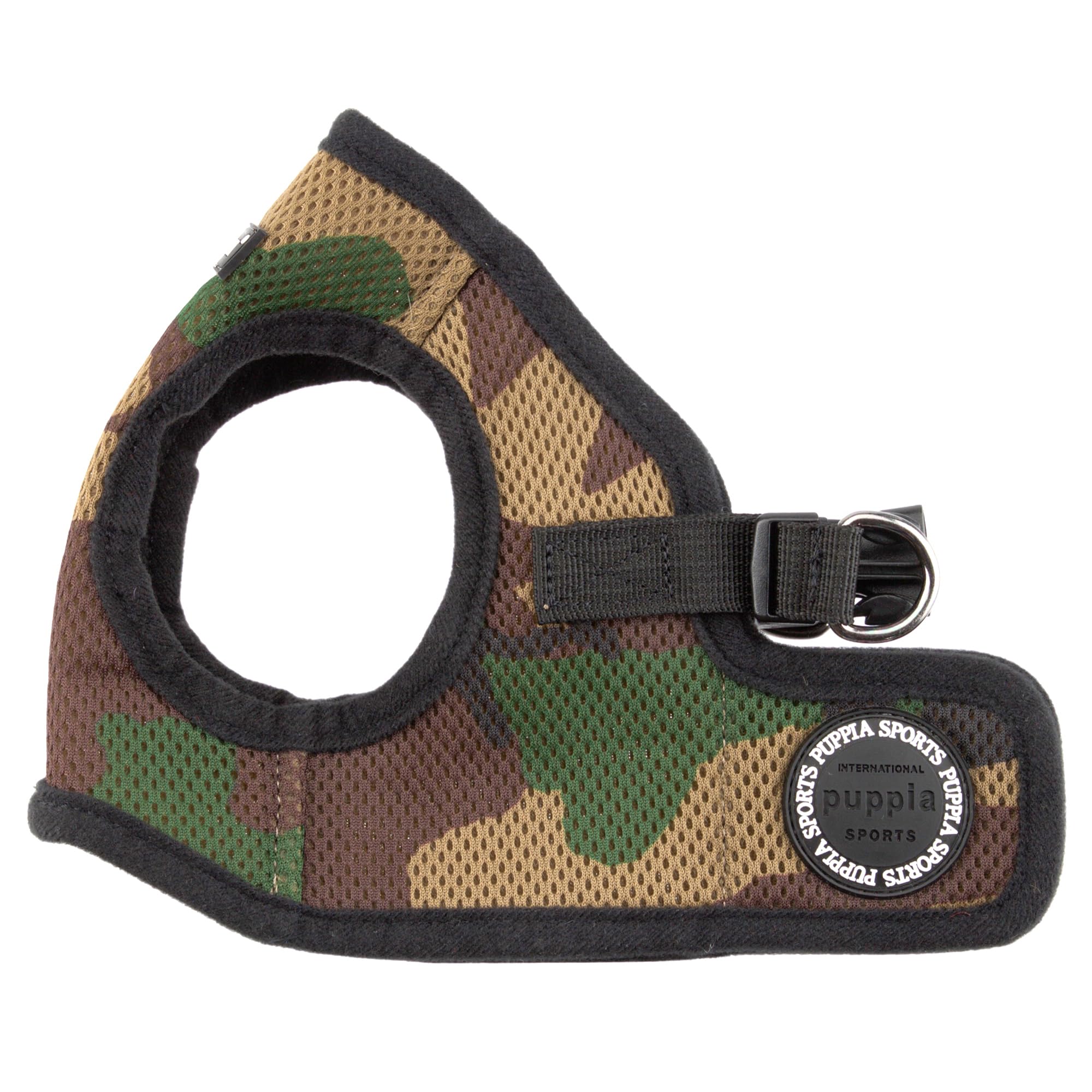 Puppia Dog Harness small dog and medium dog - Soft Vest in many colours - Also usable as Puppy Harness - Anti Pull Dog Lead, Camouflage, XXL, camo โ image 1