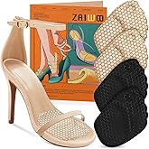 Zaiwoo Ball of Foot Cushions for Women(2 Pairs Foot Pads), High Heel Inserts, Metatarsal Pads Women, Pain Relief and Comfort,Anti Slip, Invisible