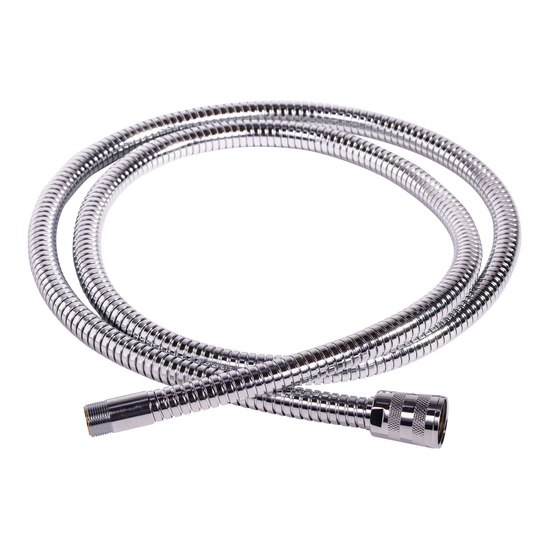 VARIOSAN Dish Rinser Hose 11015, 1.5 m, Stainless Steel, Chrome, M15, 1/2 Inch
