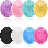 Face Scrubber, 8 PCS Silicone Face Scrubber Exfoliator for Women, Face Cleansing Brush Blackhead Acne Pore Pad for Deep Clean
