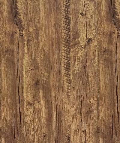 Timeet Brown Wood Grain Self Adhesive Wallpaper 44cm x 10m PVC Vinyl Film