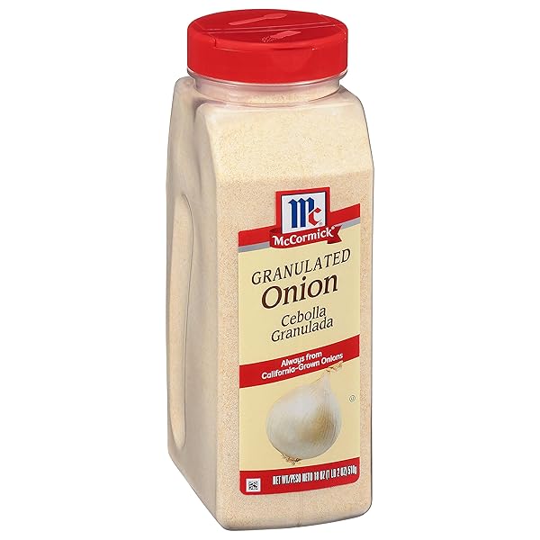 MCCORMICK GRANULATED ONION, 18 OZ