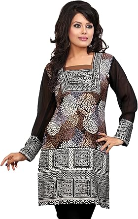 long tops for jeans indian