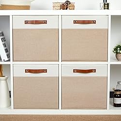 DULLEMELO Cube Storage Bins,13 x 13 x 13 inch