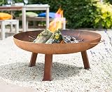La Hacienda Pittsburgh Medium Firepit Industrial Steel 85cm Wide 33cm Deep view 7