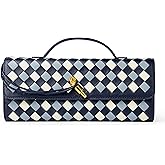 Joryin Woven Purse for Women Evening Clutch Woven Leather Handbags Crossbody Bag Purse Formal Evening Bag, Vegan Leather