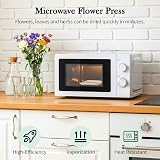 Aboofx Microwave Flower Press 6.3x6.3 inch Quick Drying for DIY Floral Crafts view 2