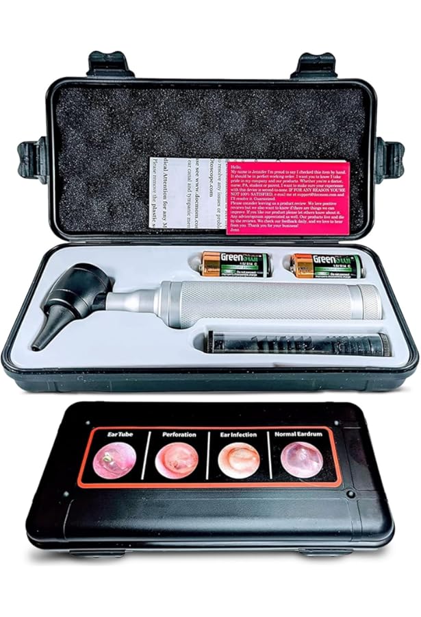 Amazon.com: Welc Alyn Pocket LED Fiber-Optic Otoscope with AA