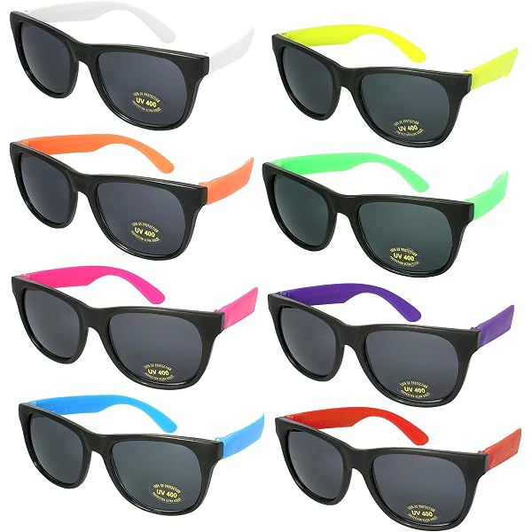 Wholesale Men's Sport Casual Sunglasses - Assorted Dozen (12 Pairs) With Microfiber Pouches