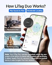 LiTag Duo - Dual System Tracker for iOS or