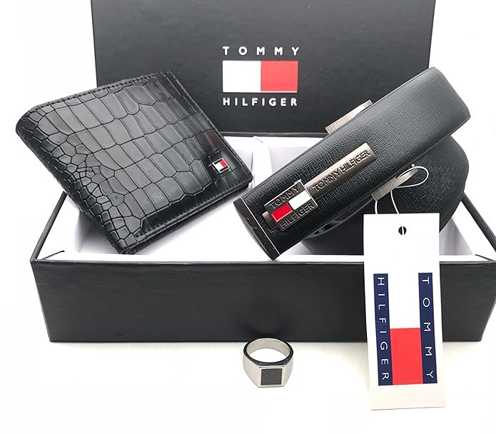 tommy hilfiger wallet and belt combo price
