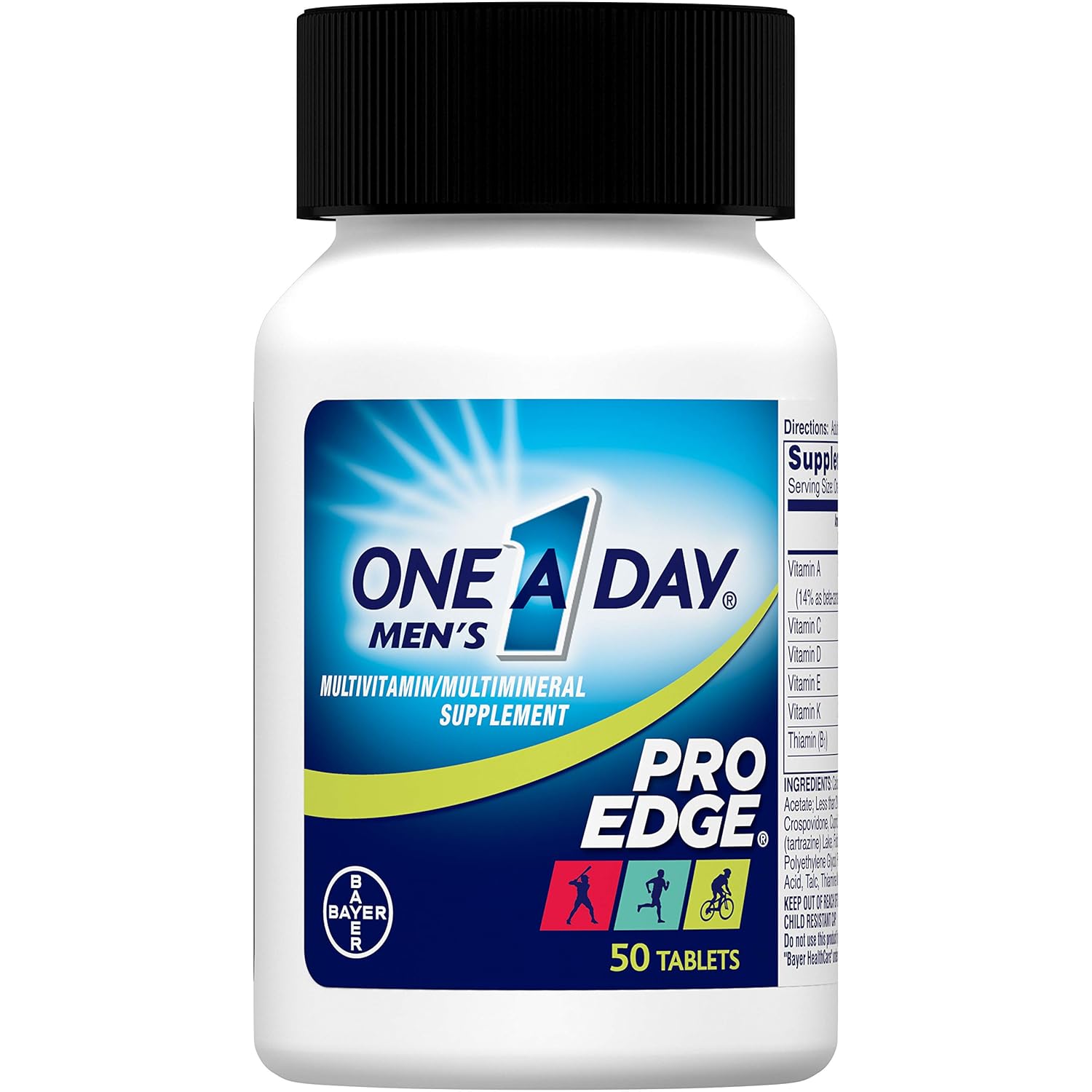 One A Day Men’s Pro Edge Multivitamin, Supplement with Vitamins A, C, E