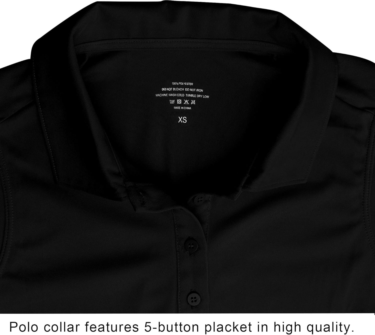 CQC Women's Golf Tennis Sleeveless Polo Shirts Quick Dry Athletic Tank Tops UPF 50+: Clothing