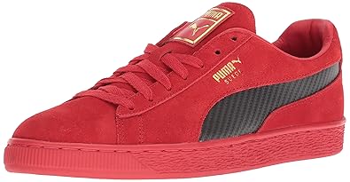 puma basket rosse