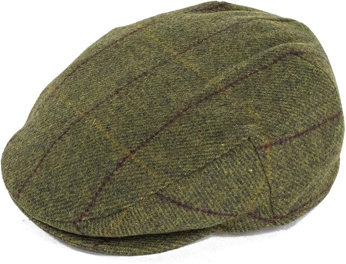 Failsworth Hats Waterproof Flat Cap with Red Thread 2999 Amazon.co.uk